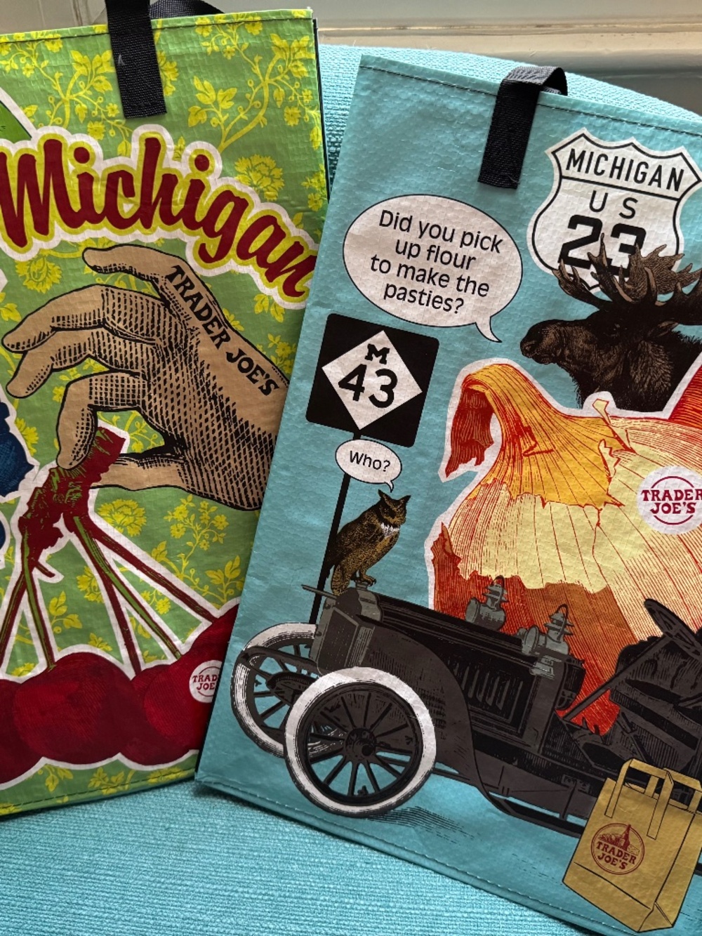 Trader Joe’s NWT Michigan bags